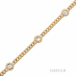 Chopard Happy Diamond Armband 18cm Gelbgold mit Diamanten / Chopard Zert. Vorschau