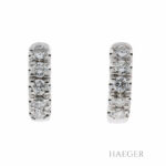 Diamant Creolen Weißgold 750 / 18K mit 0,5ct Vorschau