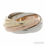 Cartier Trinity Ring Gr.52 Tricolor 750 / 18K fünferring - Bild 2 Vorschau