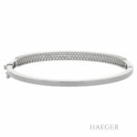 Armreif 18cm Weißgold 750 / 18K mit 2,25ct Diamanten - Bild 2 Vorschau