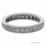 Memoire Ring Platin 950 ca. 0,50 ct. Diamanten - Bild 2 Vorschau