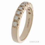 Moncara Halb Memoire Ring Gelbgold 585/14k ca. 0,50ct. Diamanten 56GR. Vorschau