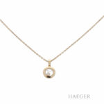Chopard Happy Diamonds Gelbgold 750 / 18k. Kette m. Anhänger ca. 0,05 ct. Vorschau