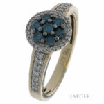 Ring Gr.54 Gelbgold 375 / 9K mit 0,6ct Diamanten Vorschau