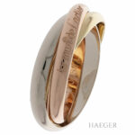 Cartier Trinity Ring Tricolorgold 750 / 18k. GR. 61 Vorschau