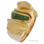 Lapponia Chrysopras Ring Gelbgold 585 / 14 k. Vorschau