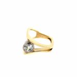 Modischer Diamant Ring Gr.53 ca. 0,80ct Diamant Bicolor 585/ 14K Vorschau