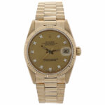 Rolex Datejust 31 Ref. 68278 Gold 18K Presidentband Diamond Dial ca.1993 Vorschau