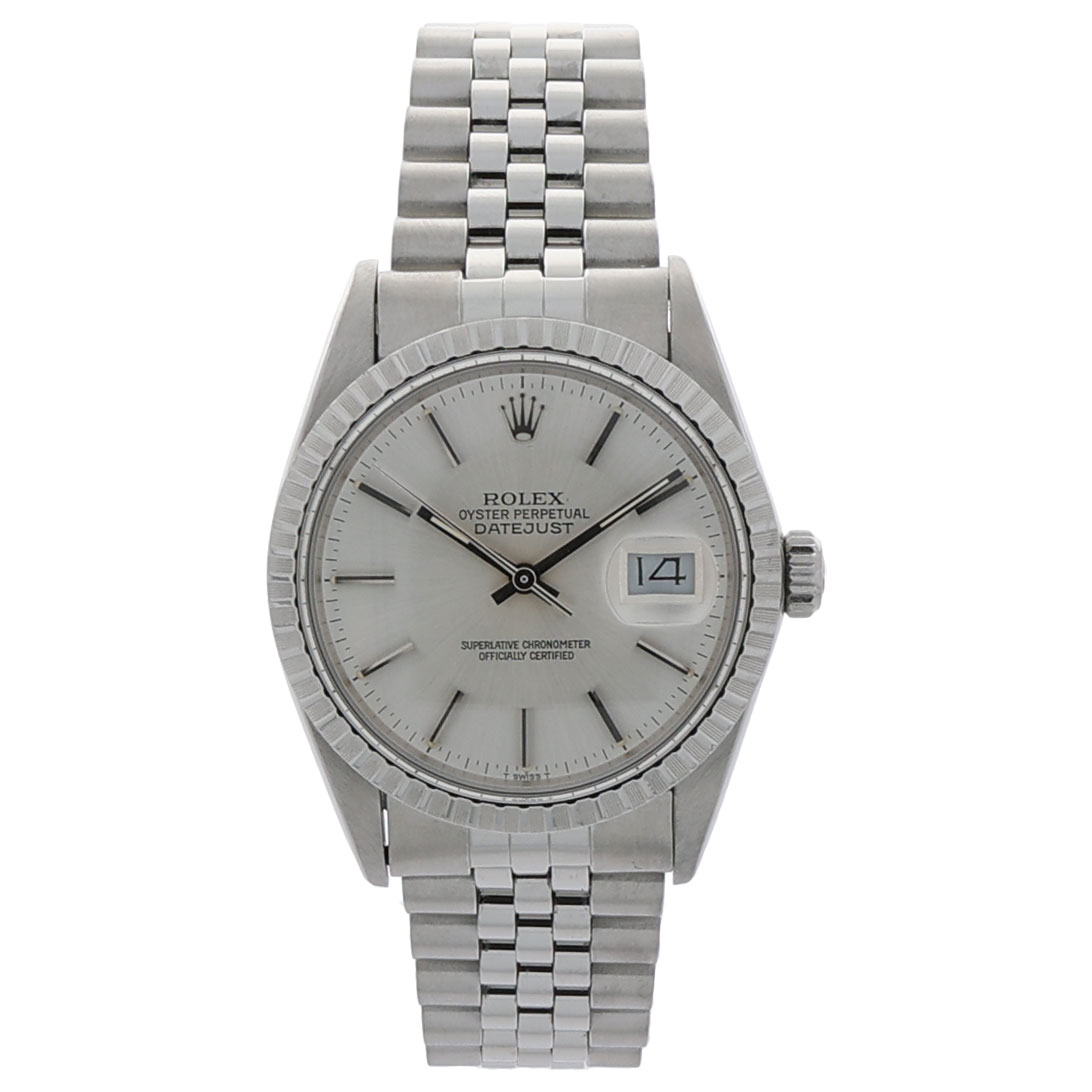Rolex Datejust 36 Ref. 16030 Steel Jubilée Vintage Watch 1986