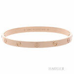 Cartier Love Armreif Roségold 750/18k Gr 20 m. Zertifikat - Bild 2 Vorschau