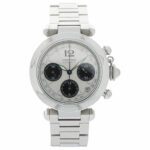 Cartier Pasha C Chronograph Ref. 2412 Panda Dial Full Set 2003 Top Zustand Vorschau