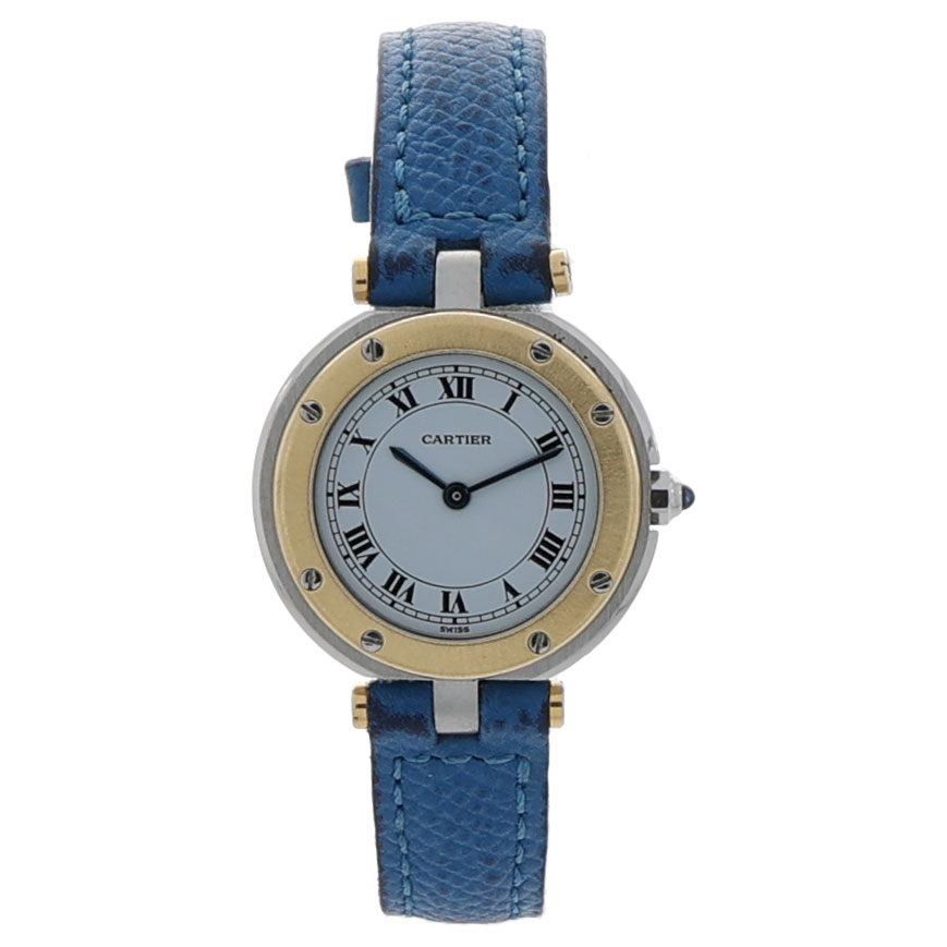 Cartier Santos Vendome Stahl/Gold 18K Quarz 2000’s Vintage Watch