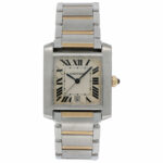 Cartier Tank Française Ref. 2302 Stahl/Gold 28x32mm Revision Mai 2024 ca. 2007 Vorschau