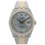 Rolex Datejust 36 Ref. 126283RBR Mother of Pearl Brillanten Full Set 2018 LC100 Vorschau
