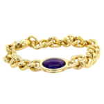 Pomellato „Catene“ Armband 19cm Amethyst Gelbgold 750/ 18K Vorschau