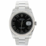 Rolex Datejust 36 Ref. 116234 Stahl/Weißgold Black Dial Full Set 2009 LC100 Vorschau