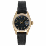 Rolex Lady-Datejust 26 Ref. 69168 Gold 18K blue dial +Papers 1994 LC100 Vorschau