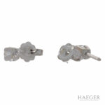 Solitärohrstecker Weißgold 750 / 18K mit 0,53ct Diamanten - Bild 3 Vorschau