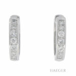 Diamant Creolen Weißgold 750 / 18K mit 0,62ct Vorschau