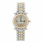 Chopard Happy Sport Ref. 27/8256-21 Stahl/Gold 18K Rubine Diamanten+Papers Vorschau
