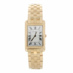 Bucherer Reff. 280-026 Lady Square Gold Damenuhr römisches Zifferblatt ca. 2005 Vorschau