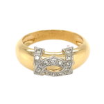 Cartier „C de Cartier“ Ring Gr.48,5 ca. 0,18ct Diamanten Gelbgold 750/ 18K Vorschau