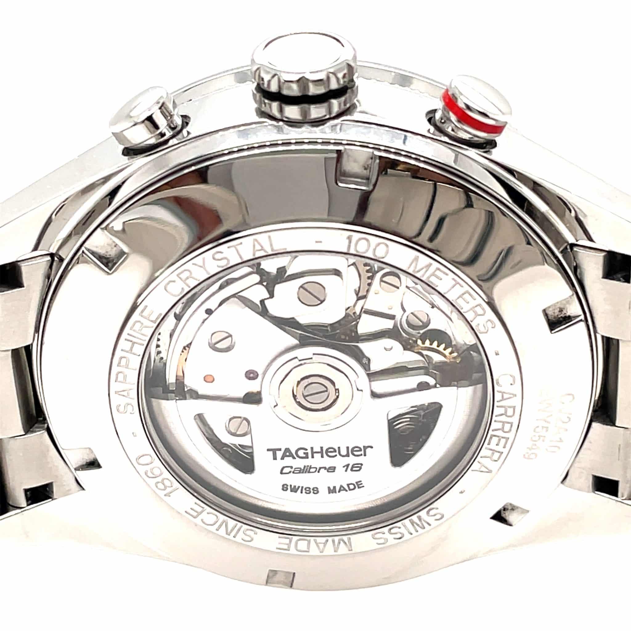 TAG Heuer Carrera 2011 Full Set Calibre 16 automatic Chronograph Sehr guter Zustand - Bild 8