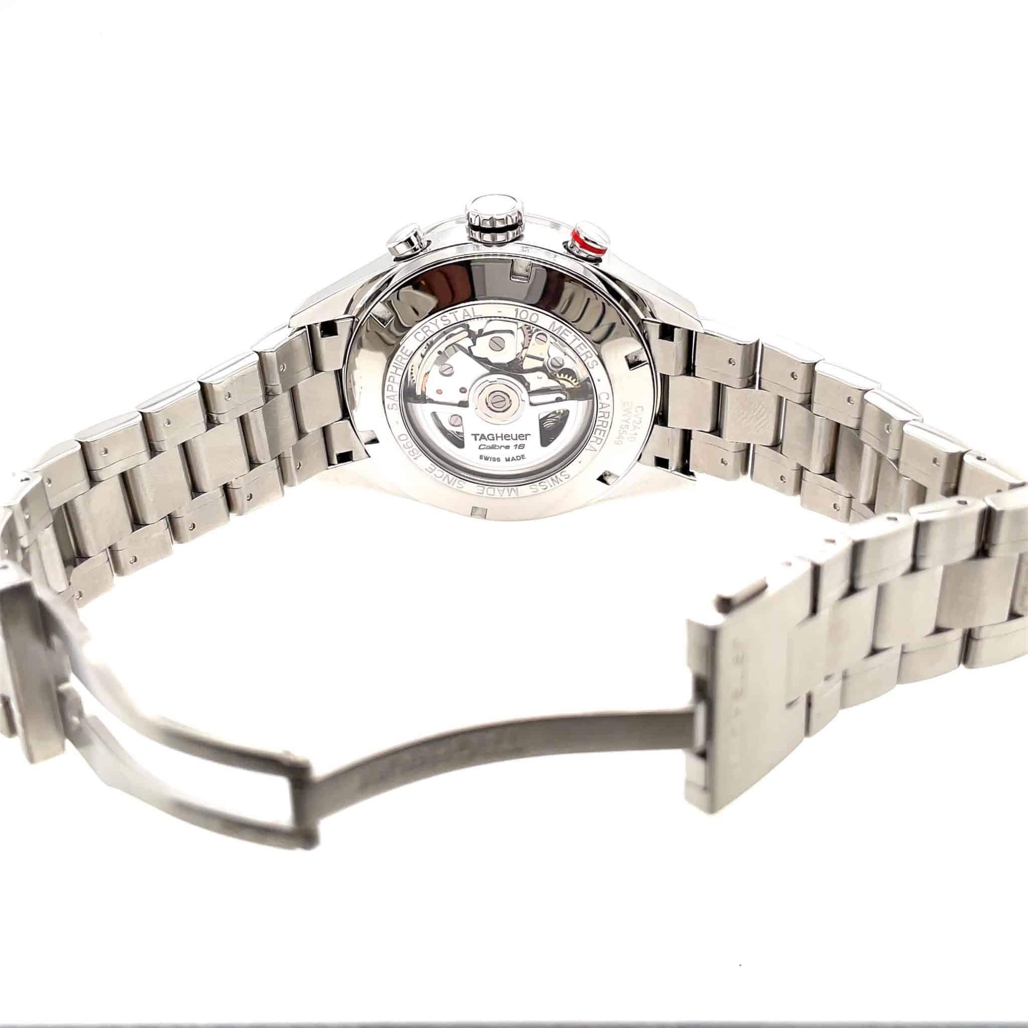 TAG Heuer Carrera 2011 Full Set Calibre 16 automatic Chronograph Sehr guter Zustand - Bild 9