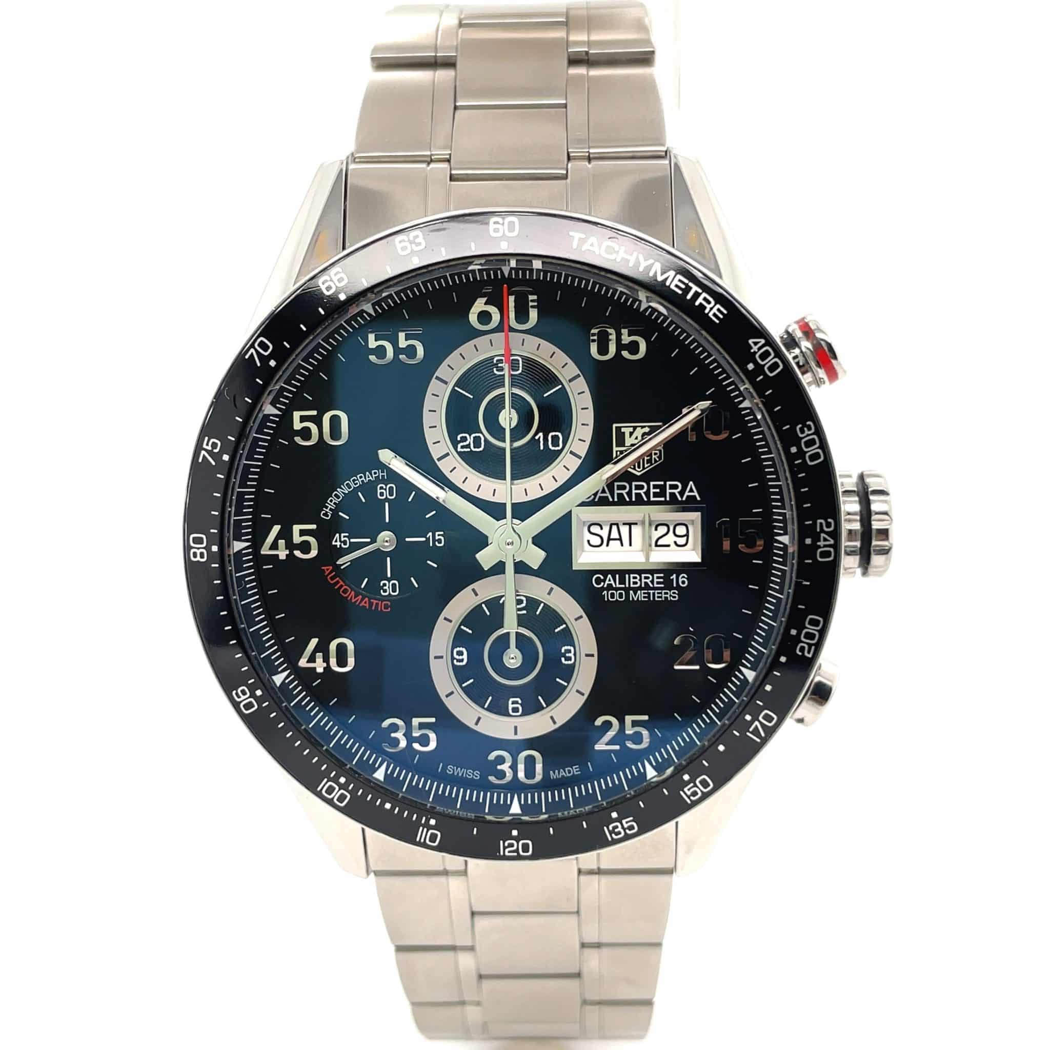 TAG Heuer Carrera 2011 Full Set Calibre 16 automatic Chronograph Sehr guter Zustand - Bild 2