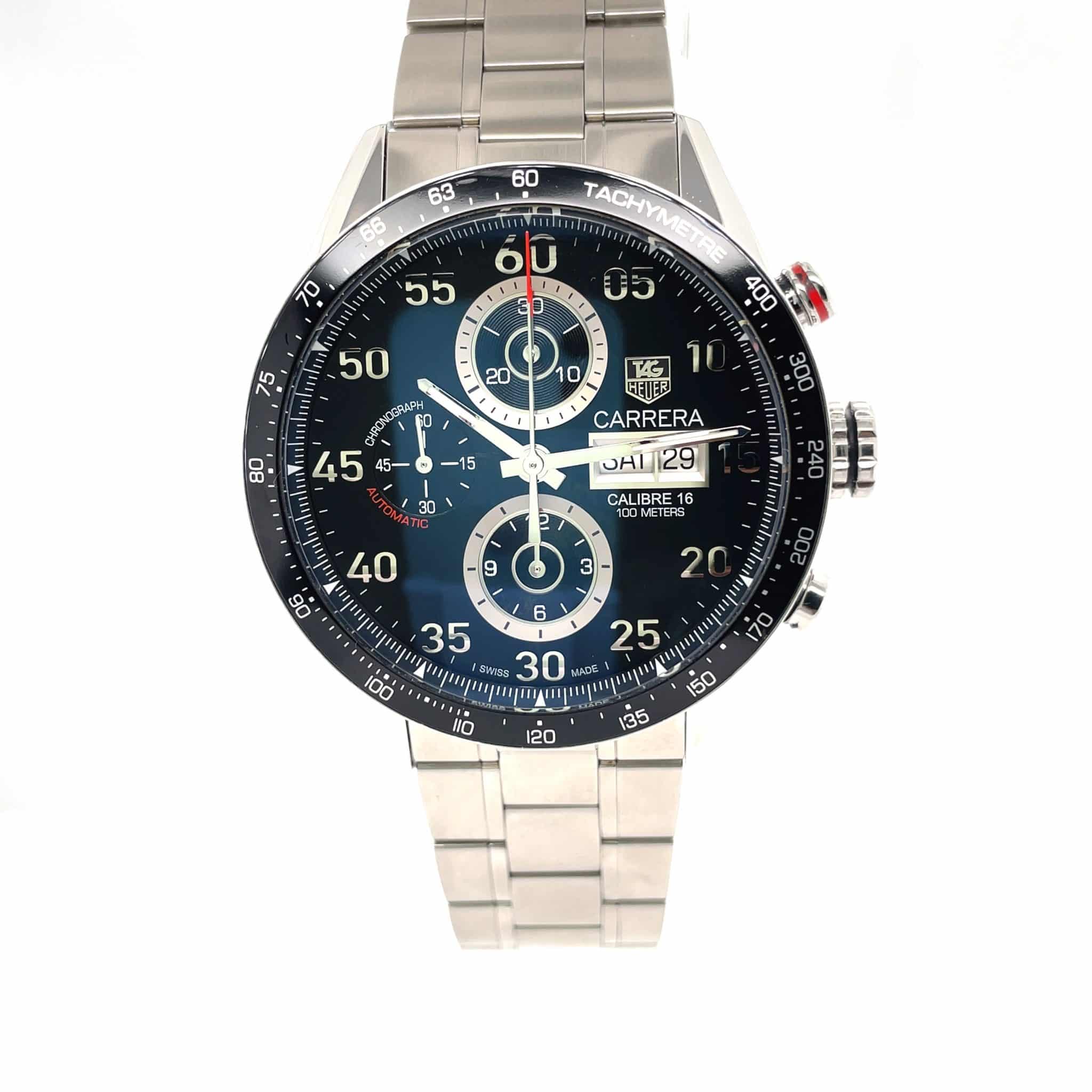 TAG Heuer Carrera 2011 Full Set Calibre 16 automatic Chronograph Sehr guter Zustand - Bild 4