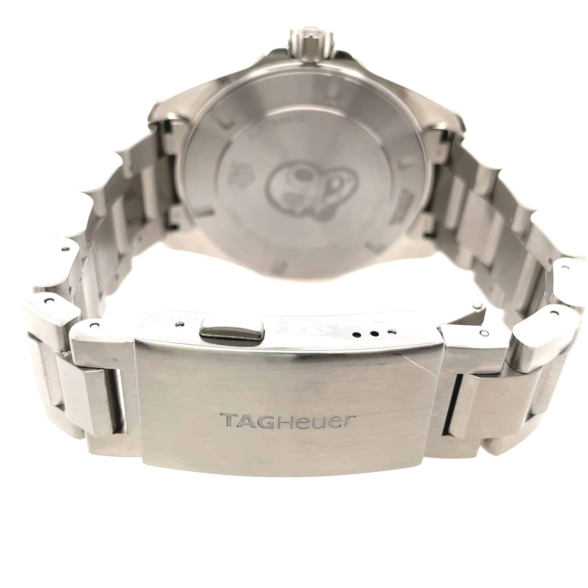 TAG Heuer Aquaracer 300m GMT BATMAN Calibre 7 blaues Zifferblatt, ungetragen - Bild 8