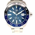 TAG Heuer Aquaracer 300m GMT BATMAN Calibre 7 blaues Zifferblatt, ungetragen - Bild 13 Vorschau