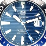 TAG Heuer Aquaracer 300m GMT BATMAN Calibre 7 blaues Zifferblatt, ungetragen - Bild 15 Vorschau