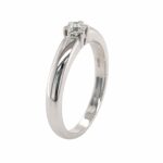 Christ Solitärring Gr.58 ca. 0,25 ct Diamant Weißgold 585/ 14K - Bild 2 Vorschau