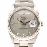 Rolex Datejust 36 Ref.16234 Stahl/WG750 Diamanten UNPOLISHED 1. Hand Full Set 2000 - Bild 3 Vorschau