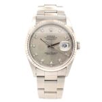Rolex Datejust 36 Ref.16234 Stahl/WG750 Diamanten UNPOLISHED 1. Hand Full Set 2000 - Bild 2 Vorschau