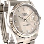 Rolex Datejust 36 Ref.16234 Stahl/WG750 Diamanten UNPOLISHED 1. Hand Full Set 2000 - Bild 5 Vorschau