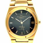 IWC Ingenieur SL automatic 34mm Ref. 9230 Vintage Full Gold 750 (18K) Black Dial 1990s - Bild 4 Vorschau