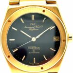 IWC Ingenieur SL automatic 34mm Ref. 9230 Vintage Full Gold 750 (18K) Black Dial 1990s - Bild 5 Vorschau