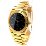IWC Ingenieur SL automatic 34mm Ref. 9230 Vintage Full Gold 750 (18K) Black Dial 1990s - Bild 6 Vorschau