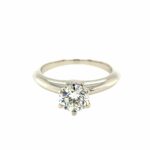 Tiffany & Co. Solitärring Gr. 48 ca. 0,82 ct Diamant Platin 950 Vorschau