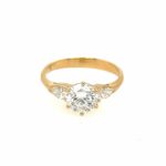 Ring Gr. 53 ca. 1,25 ct Diamanten Gelbgold 750/ 18K Vorschau