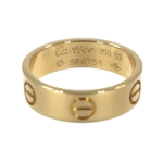 Cartier „Love“ Ring Gr. 53 Gelbgold 750/ 18K - Bild 2 Vorschau