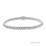 Fope Flex it Solo Armband 17cm Weißgold 750 / 18K mit 0,1ct Diamanten Vorschau