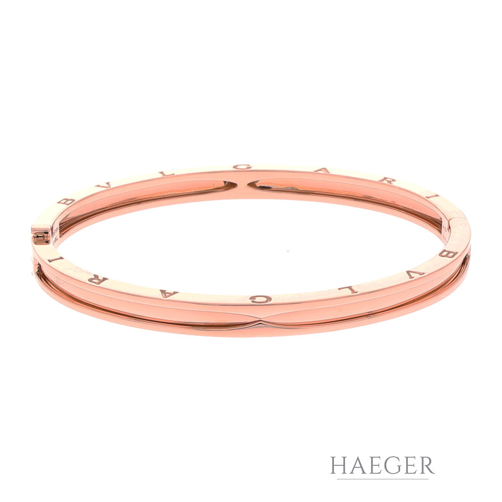 Bulgari B.Zero1 Armreif 18cm Roségold 750 / 18K FULL SET