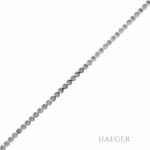 Diamant Riviérearmband Weißgold 585 / 14 K. ca. 0,50 ct. - Bild 3 Vorschau