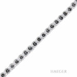 Diamant Riviérearmband Weißgold 585 / 14k. ca. 7,00 ct. - Bild 3 Vorschau