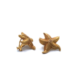 Tiffany & Co. „Seestern“ Ohrclips Gelbgold 750/ 18K - Bild 2 Vorschau