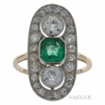 Smaragd Ring Gelbgold 585 / 14k. Vorschau