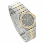 Chopard St. Moritz Ref. 8024 Stahl/Gold Diamond Dial+Bezel 1990’s Vintage Watch - Bild 2 Vorschau